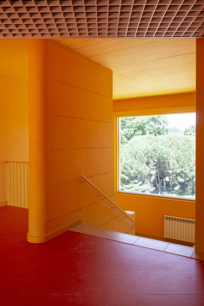 BIM建筑|单调色中的一道亮丽风景：ARTAVE/CCM 音乐学院加建