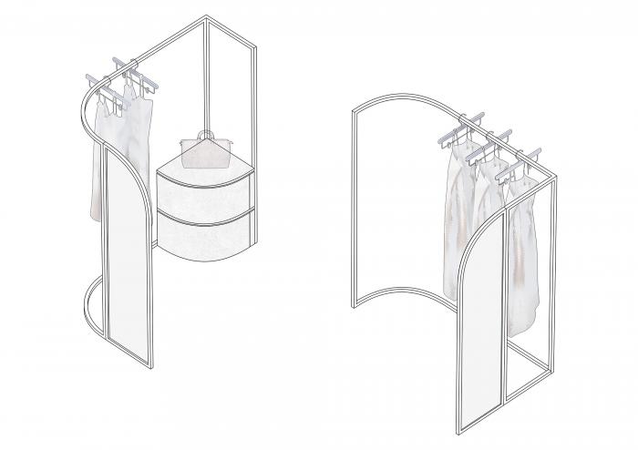BIM建筑|犹如置身抽象派和构成主义美术馆——ON/OFF时尚买手店 / Studiolite