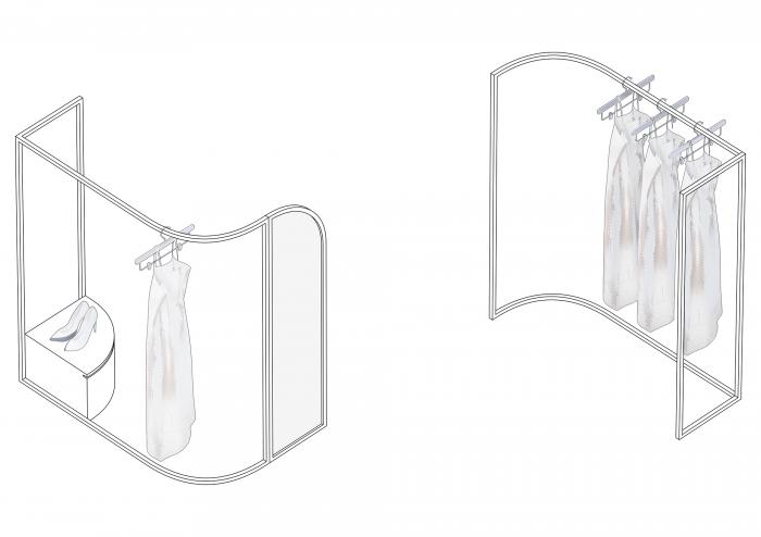 BIM建筑|犹如置身抽象派和构成主义美术馆——ON/OFF时尚买手店 / Studiolite