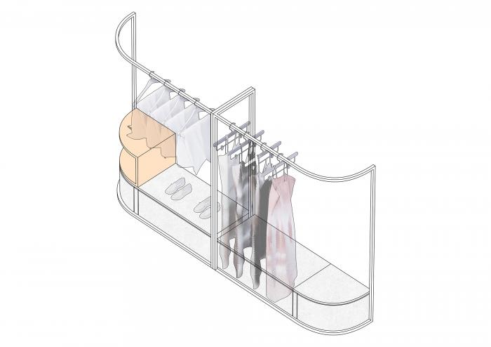 BIM建筑|犹如置身抽象派和构成主义美术馆——ON/OFF时尚买手店 / Studiolite