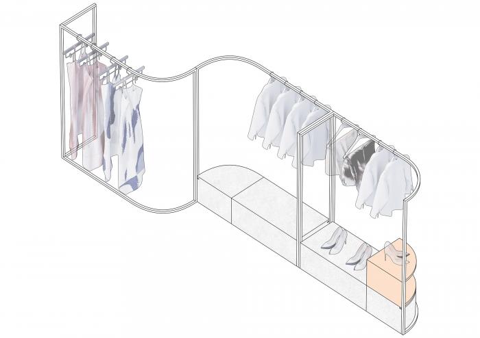 BIM建筑|犹如置身抽象派和构成主义美术馆——ON/OFF时尚买手店 / Studiolite