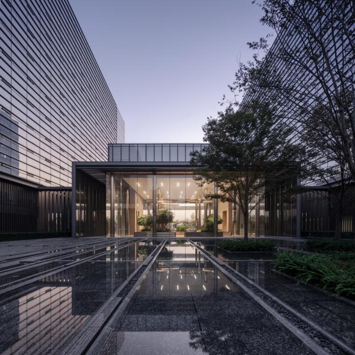 BIM建筑|亚厦集团总部：企业的磁场与工艺的礼赞 / goa大象设计