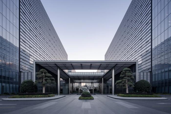 BIM建筑|亚厦集团总部：企业的磁场与工艺的礼赞 / goa大象设计