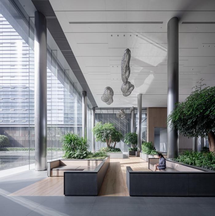 BIM建筑|亚厦集团总部：企业的磁场与工艺的礼赞 / goa大象设计