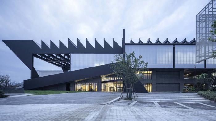 BIM建筑|杭州老鹰画室 / 未觉建筑