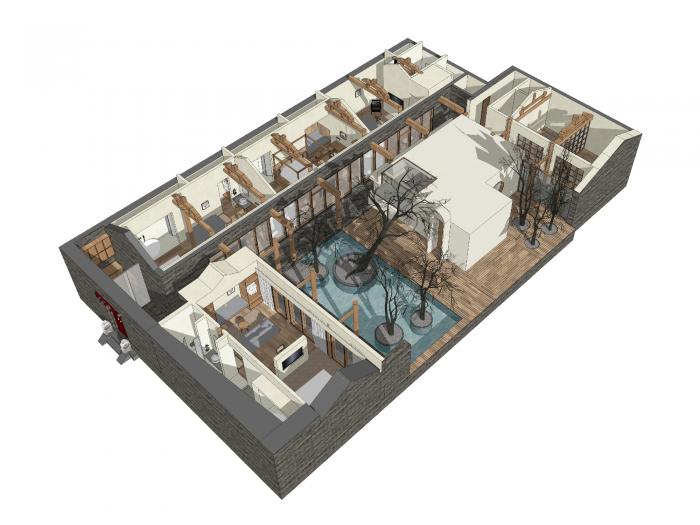 BIM建筑|元古水屋 / 元古设计