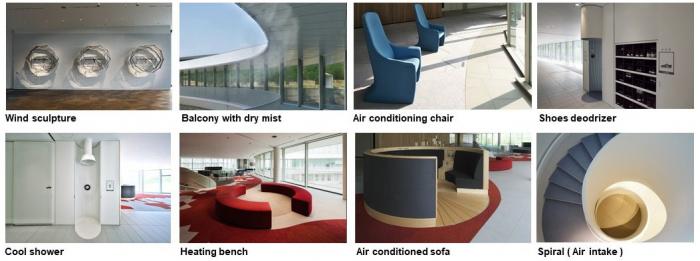 BIM建筑|流动身形，与海浪共舞：大金工业总部 / 竹中工务店