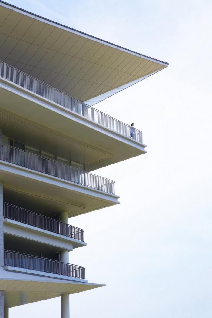 BIM建筑|流动身形，与海浪共舞：大金工业总部 / 竹中工务店