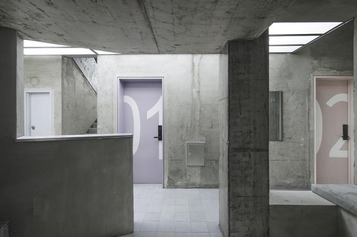 BIM建筑|夜阑·COLOUR民宿，延庆 / 阿穆隆设计工作室