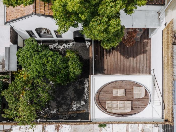 BIM建筑|一米藏：在100平米的院子里不动声色地炫技