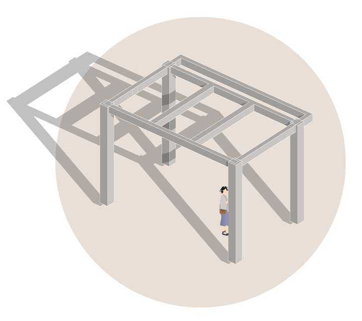 BIM建筑|一米藏：在100平米的院子里不动声色地炫技