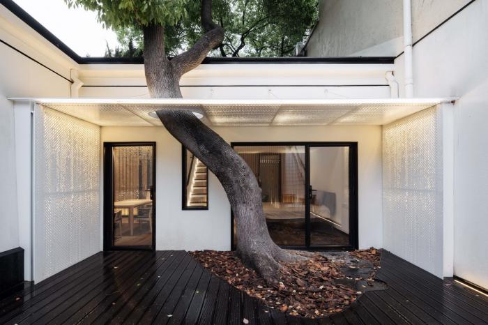 BIM建筑|一米藏：在100平米的院子里不动声色地炫技