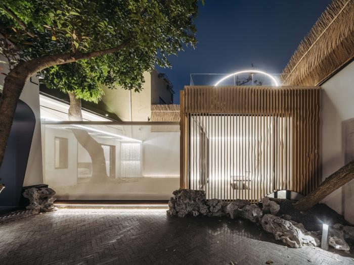 BIM建筑|一米藏：在100平米的院子里不动声色地炫技