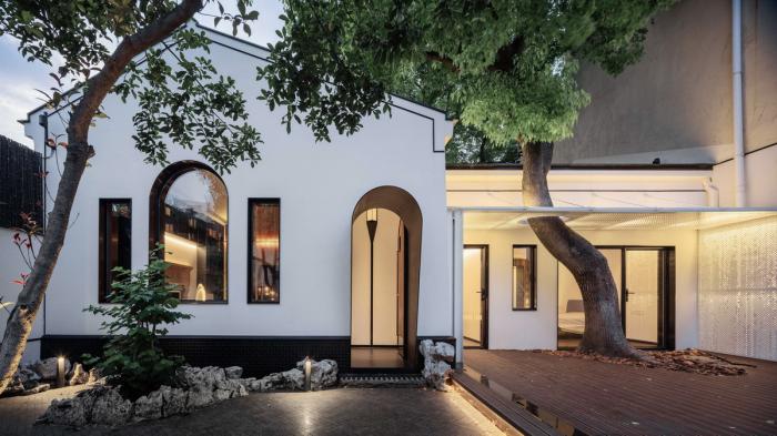 BIM建筑|一米藏：在100平米的院子里不动声色地炫技