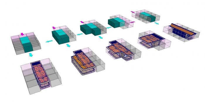 BIM建筑|扎哈事务所“罗阿坦岛住宅”方案，漂浮的丛林聚落
