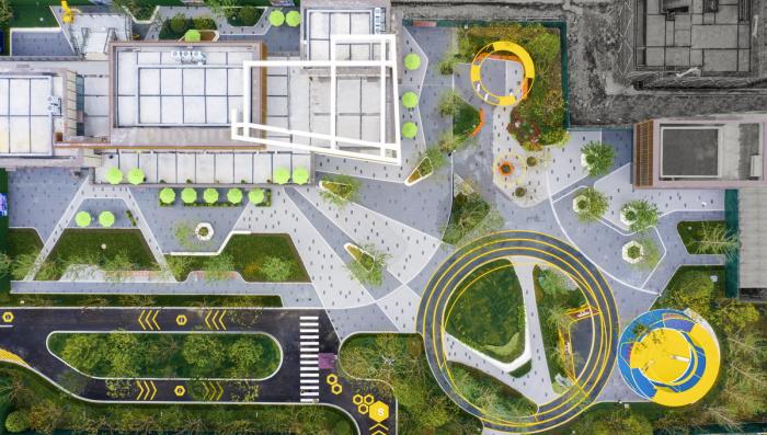 BIM建筑|未来街区，幸福满满：万科海上都会 / 创浦景观设计