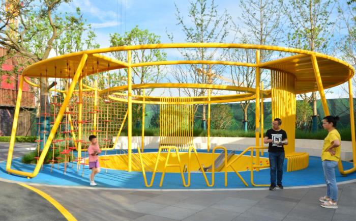 BIM建筑|未来街区，幸福满满：万科海上都会 / 创浦景观设计