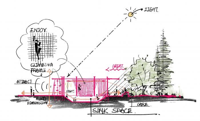 BIM建筑|未来街区，幸福满满：万科海上都会 / 创浦景观设计