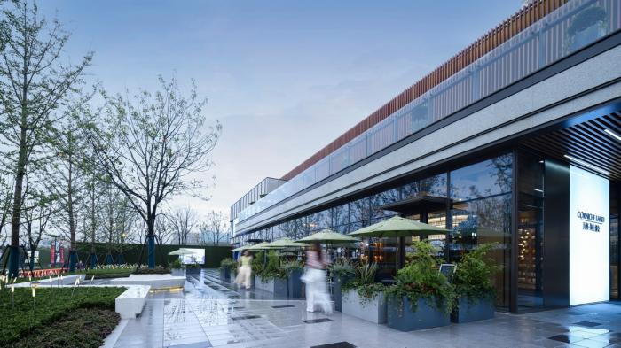 BIM建筑|未来街区，幸福满满：万科海上都会 / 创浦景观设计