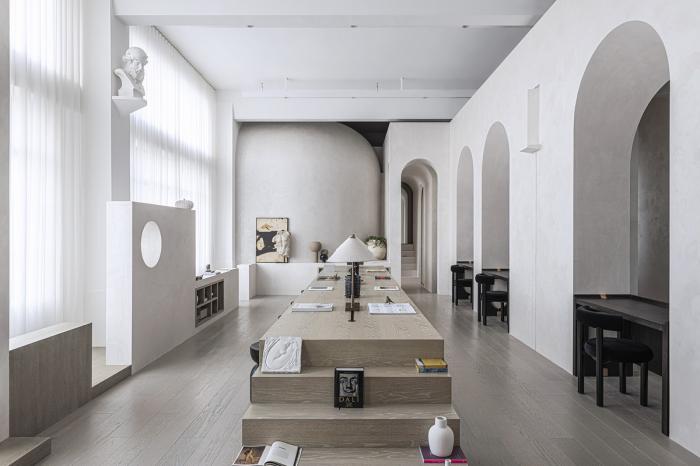 BIM建筑|古典美学诠释永恒空间：EVD办公空间 / EVD