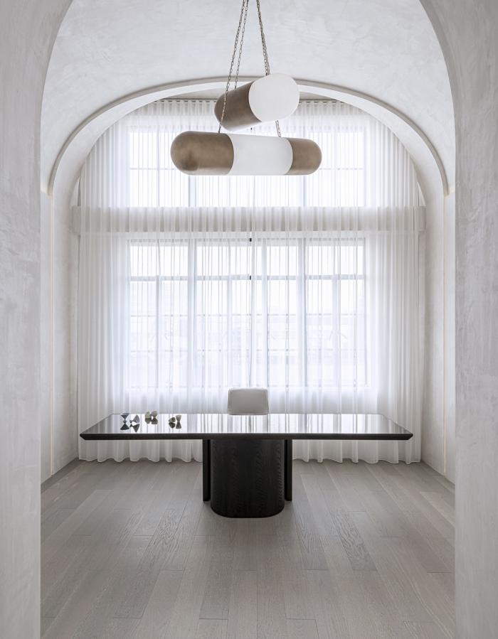 BIM建筑|古典美学诠释永恒空间：EVD办公空间 / EVD