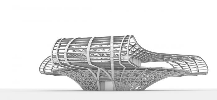 BIM建筑|场域空间与艺术镜像：世茂 · 浪花艺术馆 / 北京日清建筑设计
