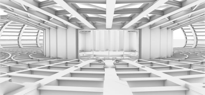 BIM建筑|场域空间与艺术镜像：世茂 · 浪花艺术馆 / 北京日清建筑设计