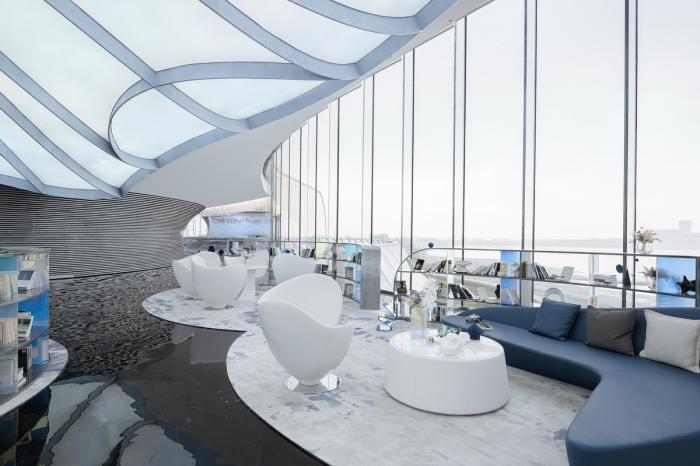 BIM建筑|场域空间与艺术镜像：世茂 · 浪花艺术馆 / 北京日清建筑设计