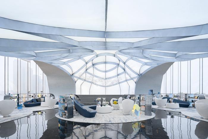 BIM建筑|场域空间与艺术镜像：世茂 · 浪花艺术馆 / 北京日清建筑设计