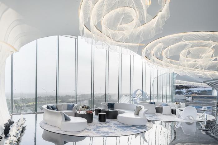 BIM建筑|场域空间与艺术镜像：世茂 · 浪花艺术馆 / 北京日清建筑设计