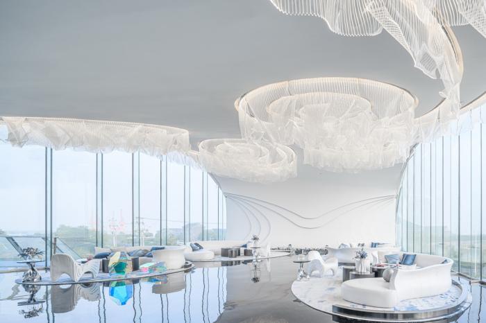 BIM建筑|场域空间与艺术镜像：世茂 · 浪花艺术馆 / 北京日清建筑设计