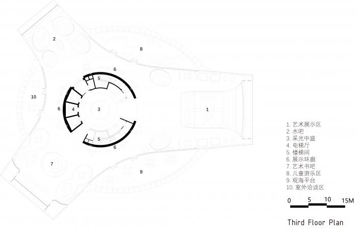 BIM建筑|场域空间与艺术镜像：世茂 · 浪花艺术馆 / 北京日清建筑设计