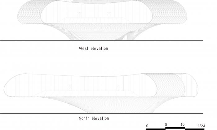 BIM建筑|场域空间与艺术镜像：世茂 · 浪花艺术馆 / 北京日清建筑设计