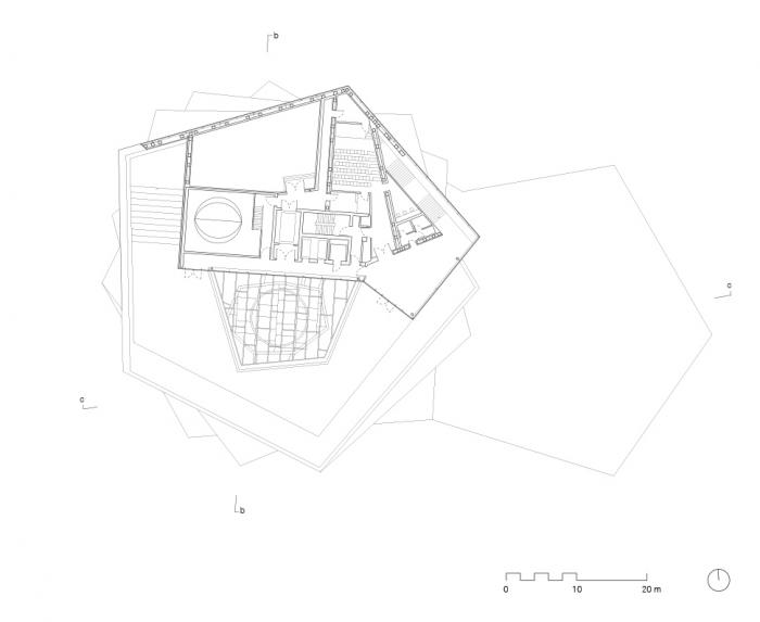 BIM建筑|海尔布隆科技馆，螺旋围合的马蹄形空间