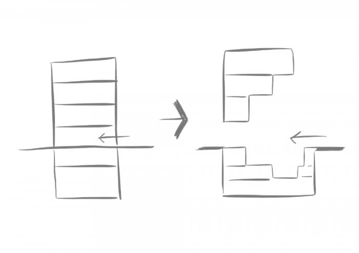 BIM建筑|村庄小房子堆砌于白色盒子中：韩国0914旗舰店
