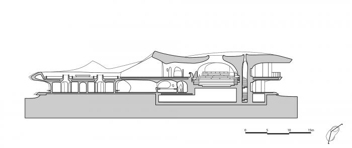 BIM建筑|MAD新作“云洞图书馆”即将落成
