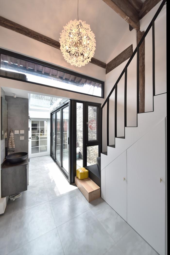 BIM建筑|后海婚房，胡同大杂院里年轻人的居所更新 / 清筑建筑