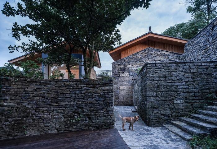 BIM建筑|百美村宿•拉毫石屋 / 原榀建筑事务所