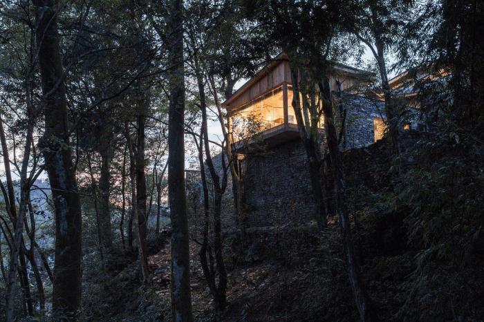 BIM建筑|百美村宿•拉毫石屋 / 原榀建筑事务所