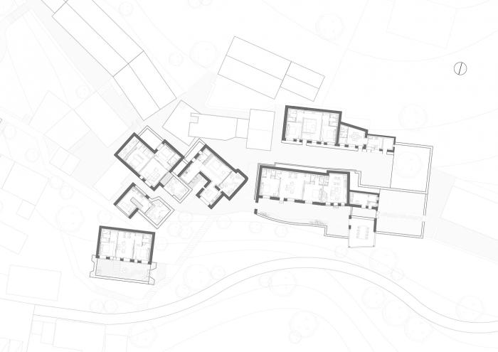 BIM建筑|百美村宿•拉毫石屋 / 原榀建筑事务所