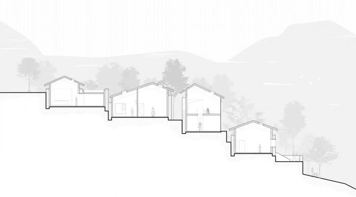 BIM建筑|百美村宿•拉毫石屋 / 原榀建筑事务所