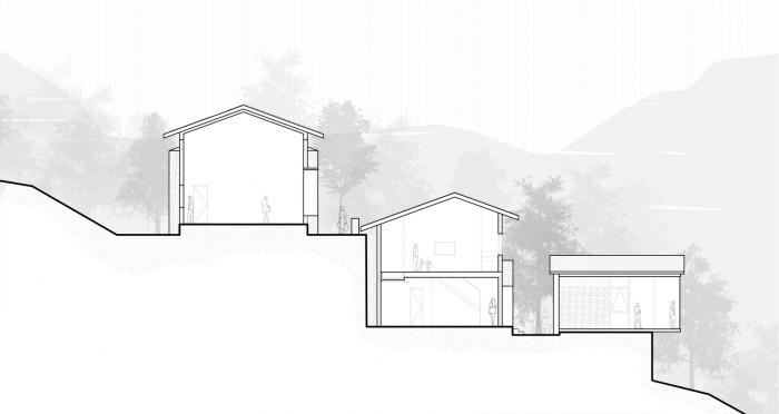 BIM建筑|百美村宿•拉毫石屋 / 原榀建筑事务所