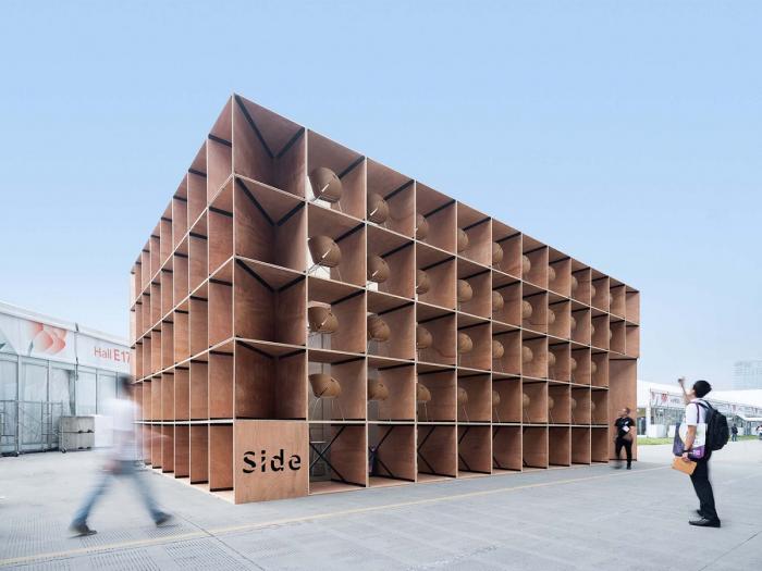 BIM建筑|城市搭建&乡村重生，“低技派”的胶合板的灵活运用 / ROOI