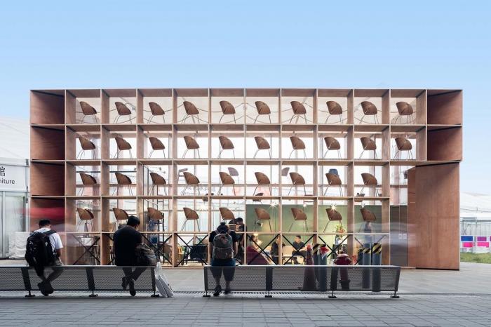 BIM建筑|城市搭建&乡村重生，“低技派”的胶合板的灵活运用 / ROOI