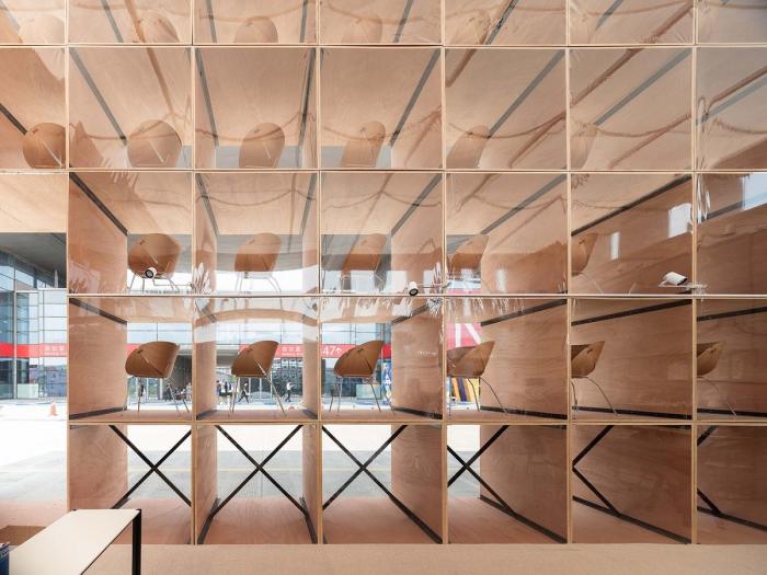 BIM建筑|城市搭建&乡村重生，“低技派”的胶合板的灵活运用 / ROOI