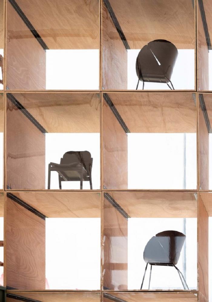 BIM建筑|城市搭建&乡村重生，“低技派”的胶合板的灵活运用 / ROOI