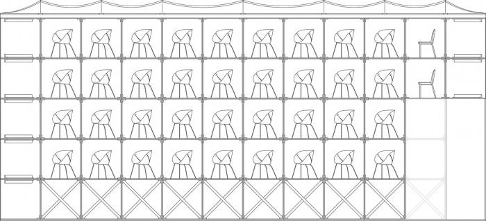 BIM建筑|城市搭建&乡村重生，“低技派”的胶合板的灵活运用 / ROOI