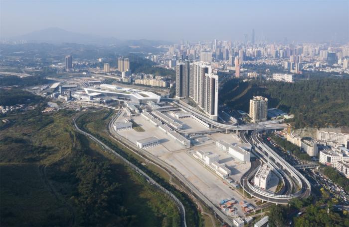 BIM建筑|深圳市莲塘口岸：国内首个“客、货一站式通关”口岸 / 华阳国际设计集团