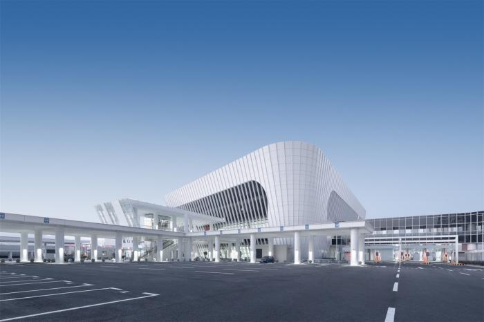 BIM建筑|深圳市莲塘口岸：国内首个“客、货一站式通关”口岸 / 华阳国际设计集团