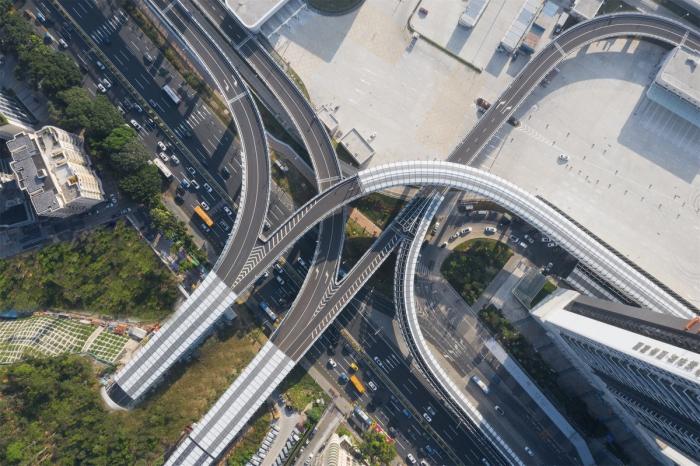 BIM建筑|深圳市莲塘口岸：国内首个“客、货一站式通关”口岸 / 华阳国际设计集团